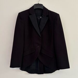 Roberto Cavalli Black Formal Blazer Tailored Suit Jacket, Women's S